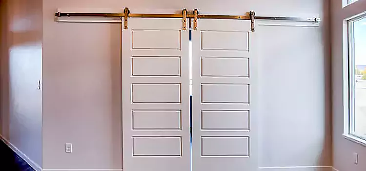 Glass Barn Door with Installation Hardware Kit Godfrey